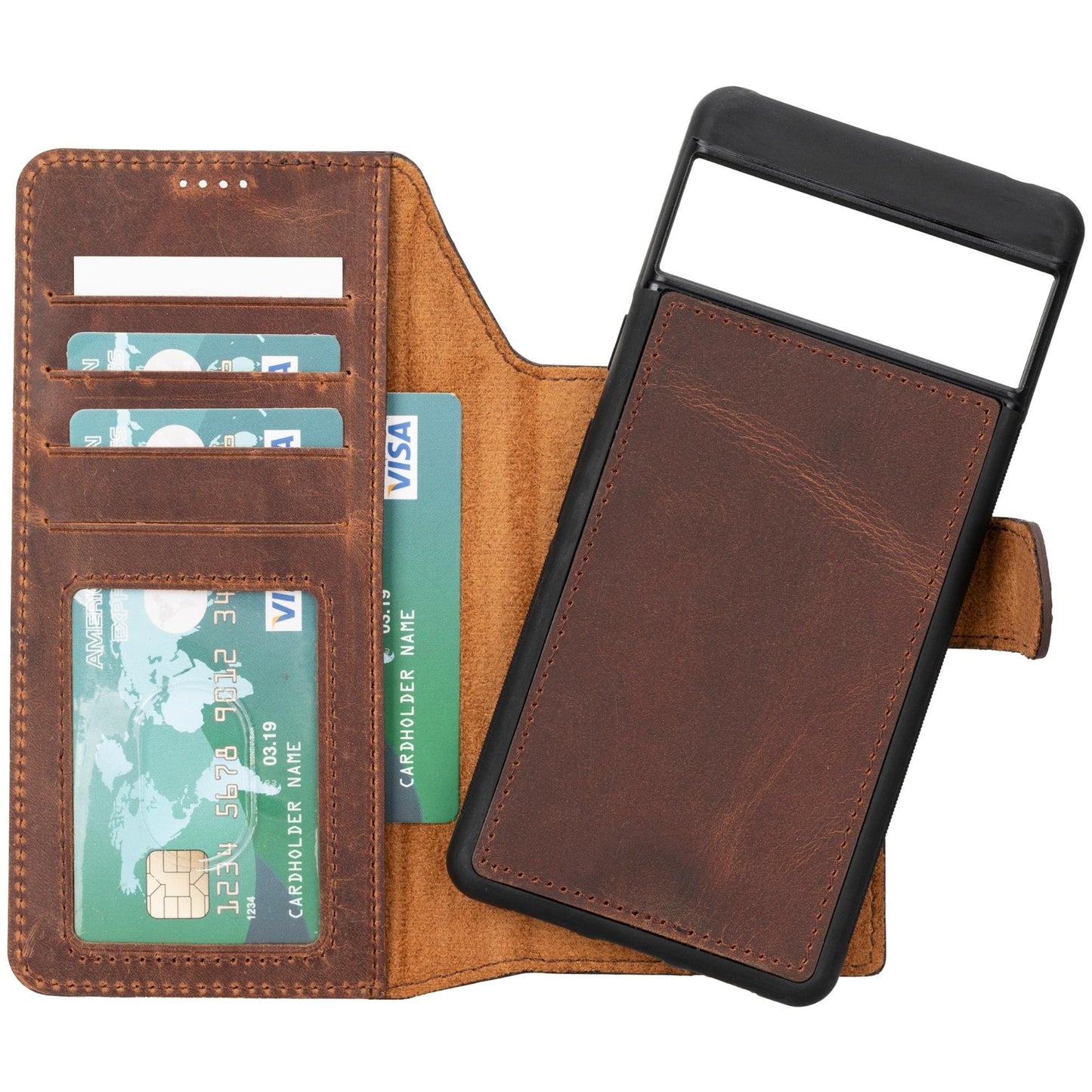Sheridan Leather Detachable Wallet for Google Pixel 7 & 7 Pro